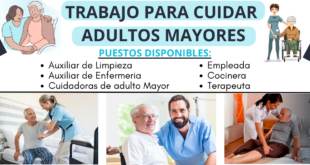 SOLICITAN PERSONAL PARA EL CUIDADO DE ANCIANOS/POSTULA AHORA